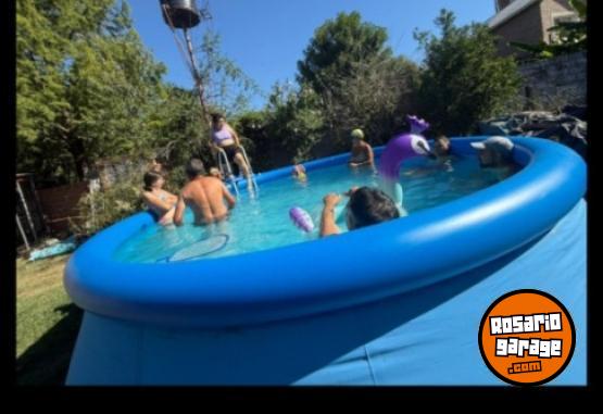 Hogar - Pileta Intex Inflable422×122 Set... - En Venta
