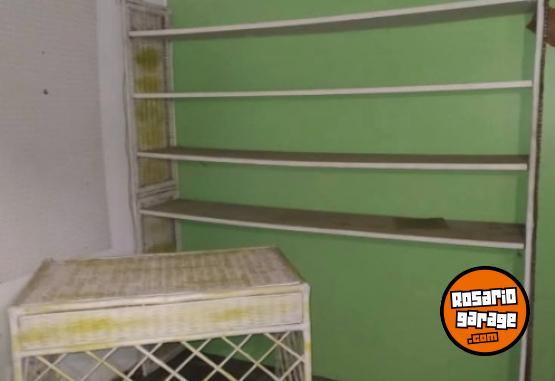 Hogar - Mostrador mimbre estantería cartel - En Venta