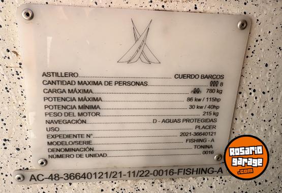 Embarcaciones - lancha tracker tonina - En Venta