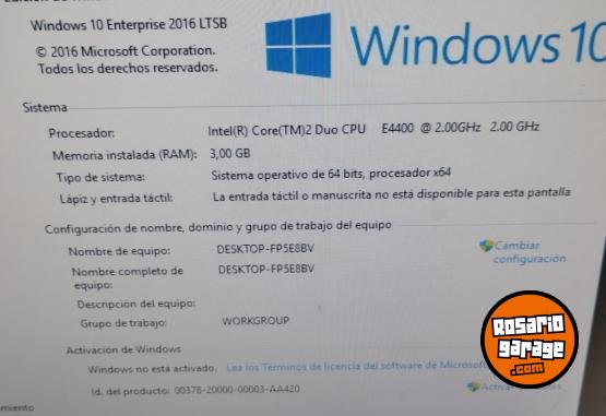 Informática - Cpu Intel Core2 duo 2.0 ghz - En Venta