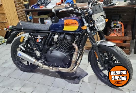 Motos - Royal Enfield INTERCEPTOR BARCELONA BLU 2025 Nafta 1000Km - En Venta