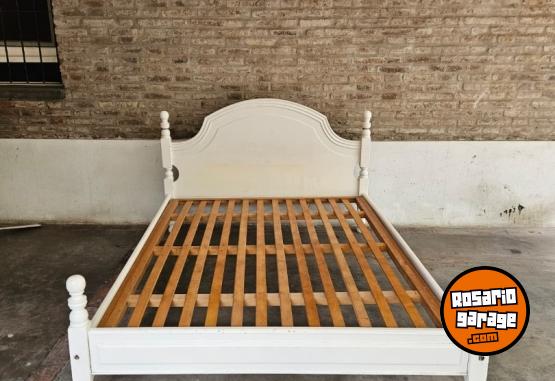 Hogar - Cama Cedro 140x190 - En Venta