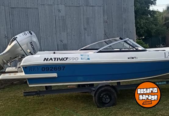 Embarcaciones - Nativo 590 / Honda 90 4 T - En Venta