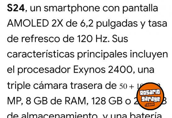 Telefonía - Samsung S24 - En Venta
