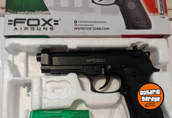 Deportes - Pistola a balines de acero Co2 Fox p92 - En Venta