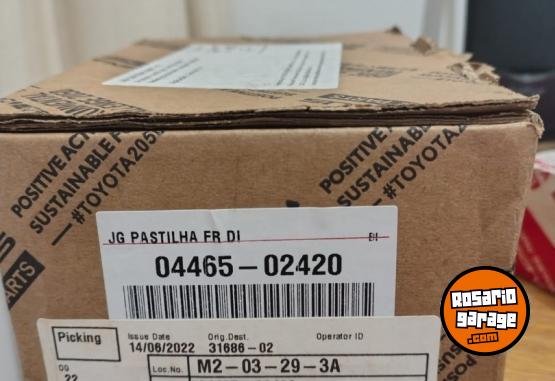 Accesorios para Autos - Pastillas de Freno delanteras Corolla 2013 a 2019 - En Venta