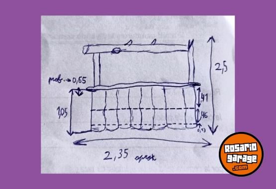Hogar - Barra Rstica Artesanal madera maciza.  Exclusiva - En Venta