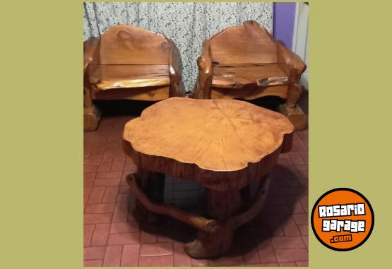 Hogar - Living Rstico Madera maciza de Ciprs - En Venta