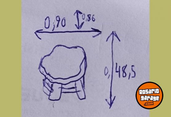 Hogar - Living Rstico Madera maciza de Ciprs - En Venta