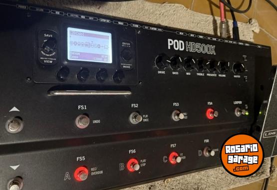 Instrumentos Musicales - Pedalera multiefectos Line 6 Pod HD500x - En Venta