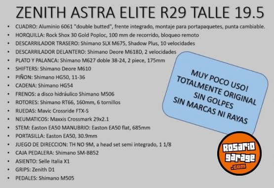 Deportes - Bici Zenith Astra Elite R29 Talle 19.5 - En Venta