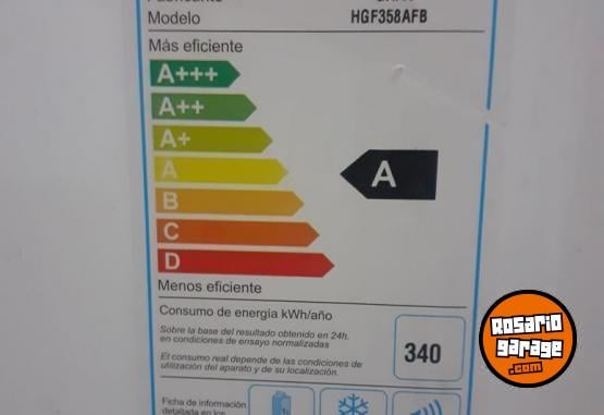 Hogar - Heladera Gafa Hgf358afb Blanca Con Freezer 282l Color Blanco - En Venta