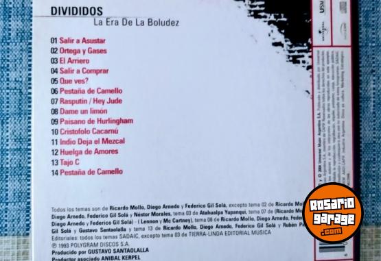 Otros - DIVIDIDOS " LA ERA DE LA BOLUDEZ " CD - En Venta