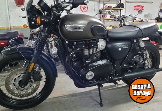 Motos - Triumph Bonneville T100 Black 2020 Nafta 4500Km - En Venta