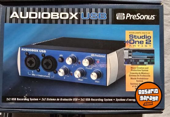 Instrumentos Musicales - Placa de audio y micrfono [ leer descripcin] - En Venta