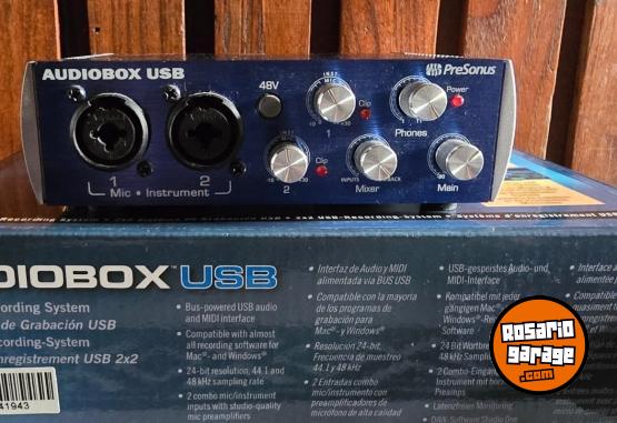 Instrumentos Musicales - Placa de audio y micrfono [ leer descripcin] - En Venta