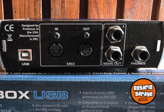 Instrumentos Musicales - Placa de audio y micrfono [ leer descripcin] - En Venta