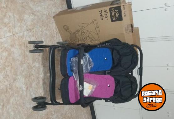 Artículos para bebé - Cochecito mellizos - En Venta