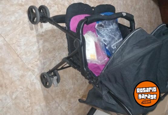 Artículos para bebé - Cochecito mellizos - En Venta