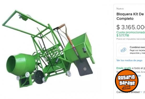 Herramientas - Maquina Fabrica Ladrillos - En Venta