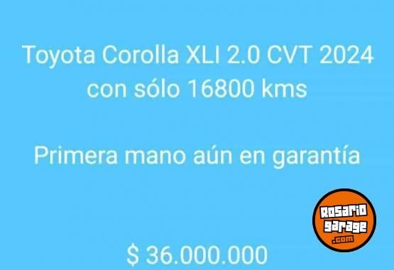 Autos - Toyota Corolla XLI 2.0 2024 Nafta 16800Km - En Venta