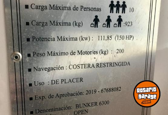 Embarcaciones - Bunker 630 Xl - En Venta