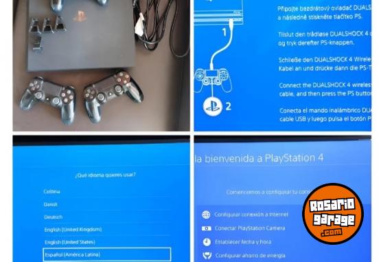 Electrnica - Playstation 4 Pro 1tb - + 3 Comandos (Usado) - En Venta