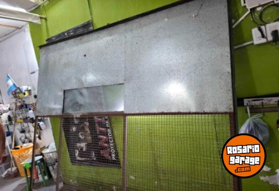 Hogar - Hoja de porton para corredizo o taller mecánico.hierro y chapa.tejido. - En Venta
