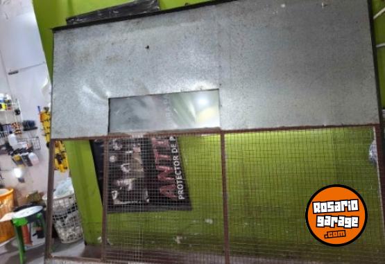 Hogar - Hoja de porton para corredizo o taller mecánico.hierro y chapa.tejido. - En Venta