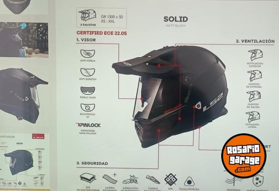 Accesorios para Motos - Casco LS2 Pionner Solid S - En Venta