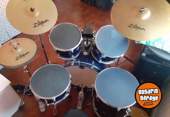 Instrumentos Musicales - Batería Mapex Voyager 5 Cuerpos + 3 Platillos Zildjian - En Venta