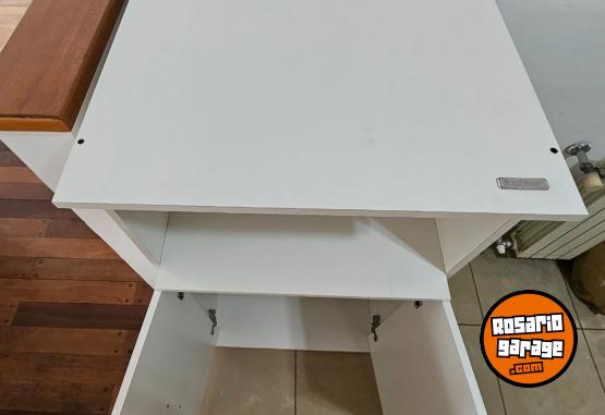 Hogar - Mueble para Microondas Blanco - PLATINUM - En Venta
