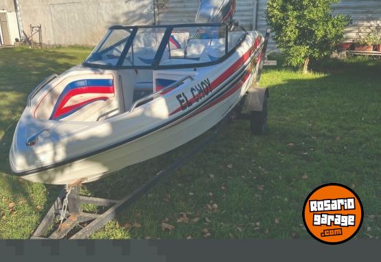 Embarcaciones - Halcon 456 con motor Mariner 60hp 4t. - En Venta