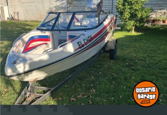 Embarcaciones - Halcon 456 con motor Mariner 60hp 4t. - En Venta