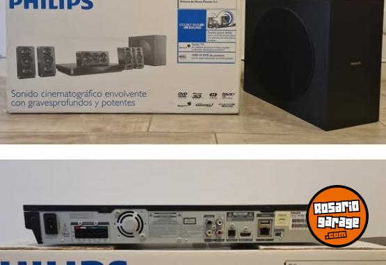 Electrónica - Home Theater 5.1 Phillips- 1000w - Rosario Centro - En Venta