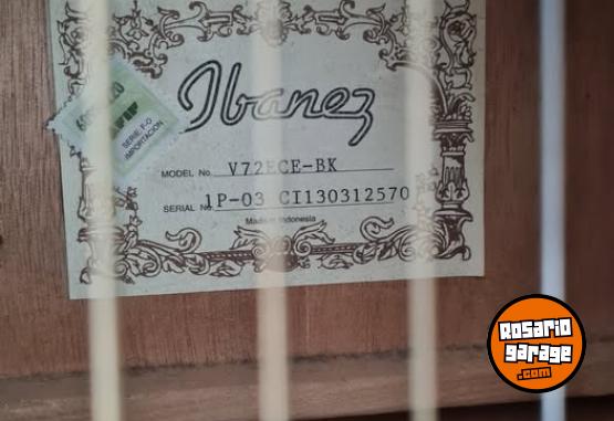 Instrumentos Musicales - Guitarra Ibanez V72ECE-BK Rosario Centro (Solo VENTA) - En Venta