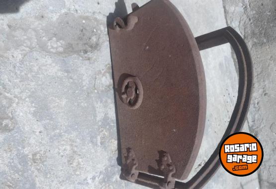 Hogar - Puerta con marco de fundición horno - En Venta