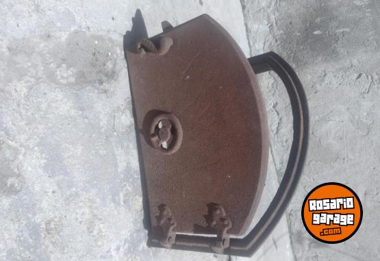 Hogar - Puerta con marco de fundición horno - En Venta