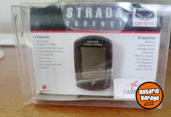 Deportes - Ciclocomputador bici Cateye Strada Cadence CC-RD200 9 funciones - En Venta