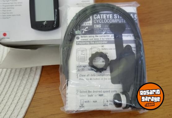 Deportes - Ciclocomputador bici Cateye Strada Cadence CC-RD200 9 funciones - En Venta