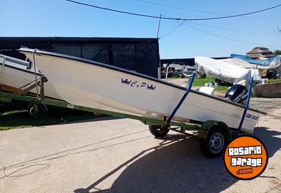 Embarcaciones - Lancha Aramendi islero 485 con Mercury 40 arranque elctrico - En Venta