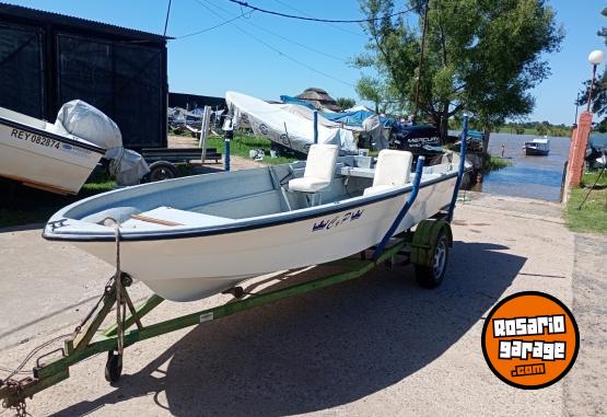 Embarcaciones - Lancha Aramendi islero 485 con Mercury 40 arranque elctrico - En Venta