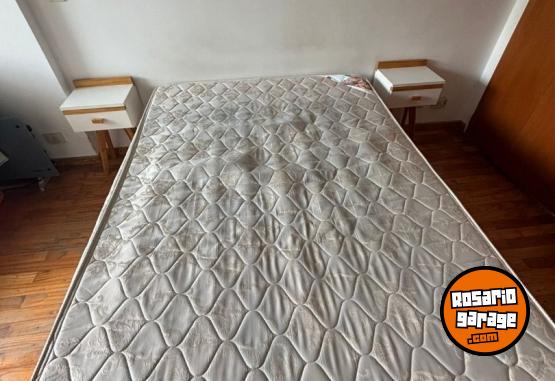 Hogar - VENDO COLCHÓN + SOMMIER DESEO CONFORT 2 PLAZAS - En Venta