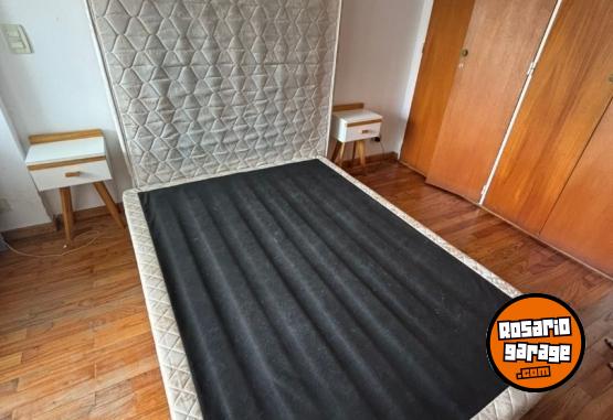 Hogar - VENDO COLCHÓN + SOMMIER DESEO CONFORT 2 PLAZAS - En Venta