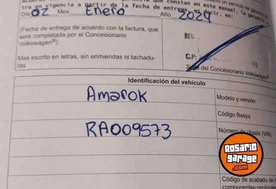Camionetas - Volkswagen Amarok V6 no hilux/ranger 2024 Diesel 20000Km - En Venta