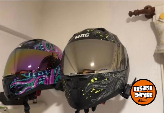 Accesorios para Motos - 2 cascos MAC EDICION LIMINITADA + 2 Intercomunicadores EGEAS pro - En Venta