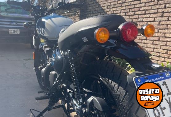 Motos - Royal Enfield Hunter 350 cc rebel blue 2024 Nafta 450Km - En Venta