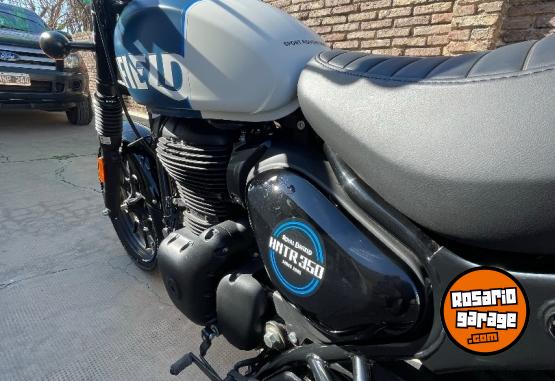 Motos - Royal Enfield Hunter 350 cc rebel blue 2024 Nafta 450Km - En Venta