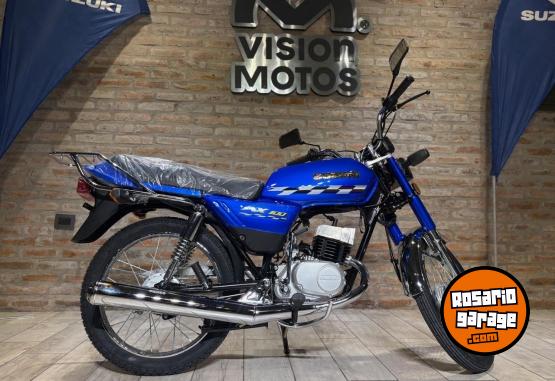 Motos - Suzuki AX 100 2025 Nafta 0Km - En Venta