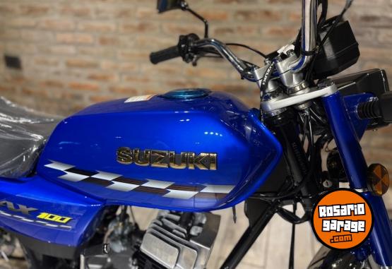 Motos - Suzuki AX 100 2025 Nafta 0Km - En Venta
